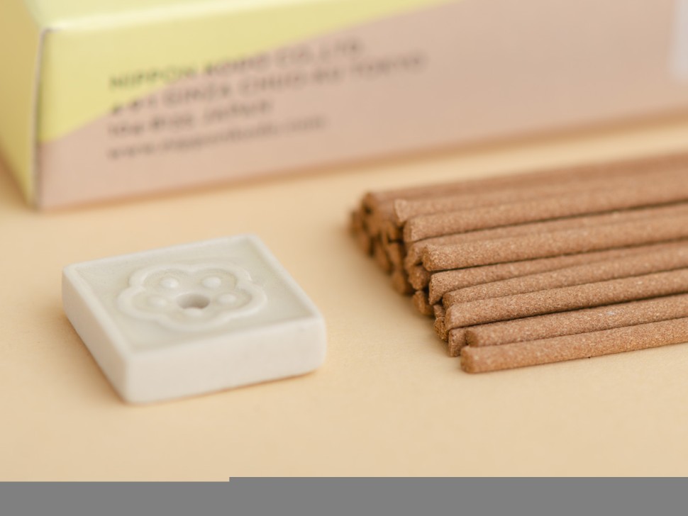 Японское благовоние Scentsual Calm Palo Santo (Пало Санто), 30 штук + подставка