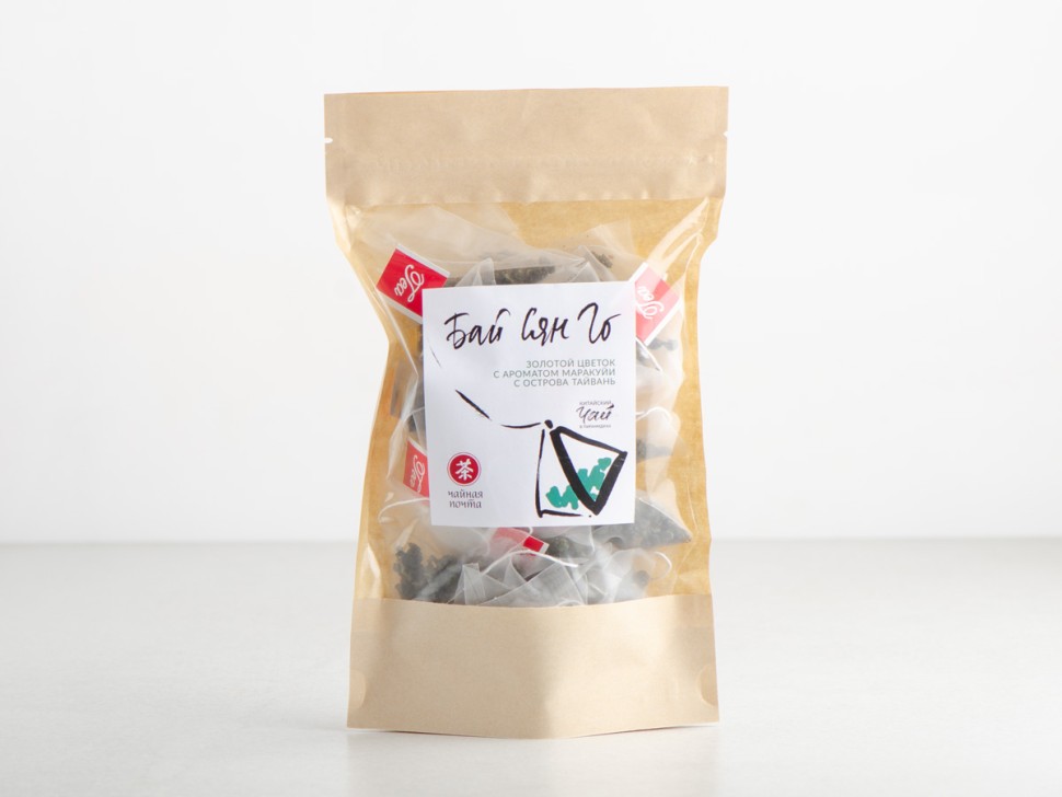 Улун с Ароматом Маракуйи (Бай Сян Го Цзинь Сюань), 15 штук по 2г.