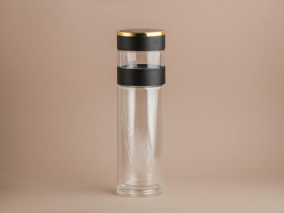 Колба заварочная #37, 330 мл., стекло, с ситом