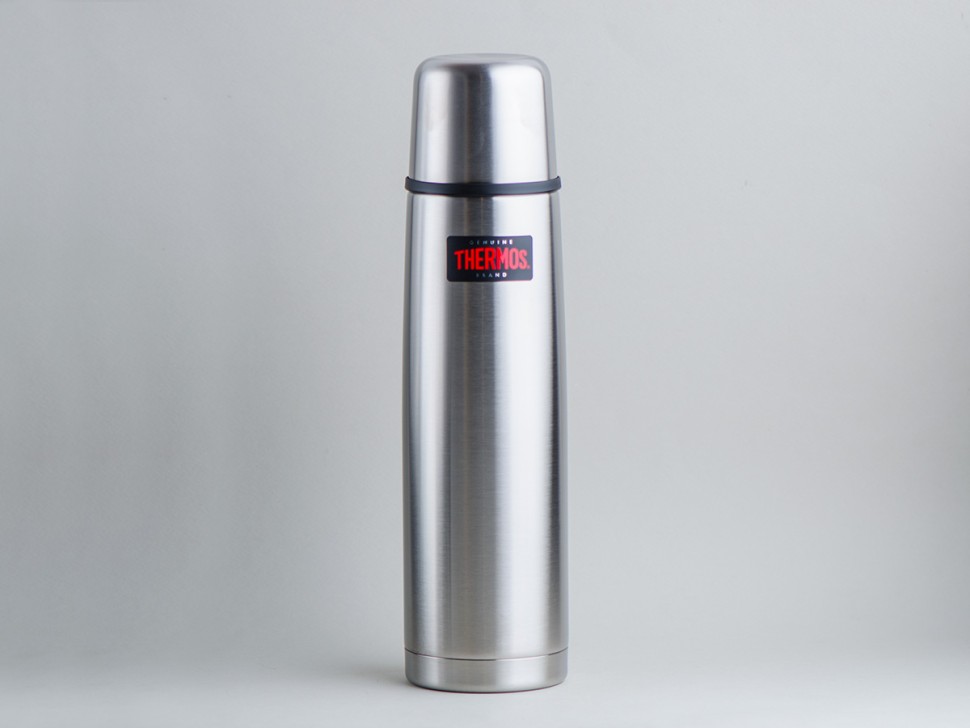 Термос #48 THERMOS FBB-1000 B SBK 1 л., из нержавеющей стали, серебристый.