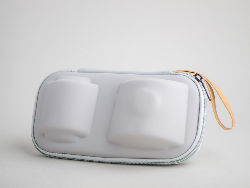 Набор посуды походный #169, керамика, 4 предмета.