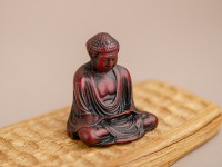 Фигурка #464, "Будда в медитации" пластик, 4,5 см.