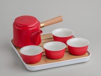 Набор посуды походный #167, фарфор, 8 предметов.