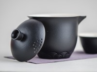 Набор посуды походный #172, керамика, 4 предмета.