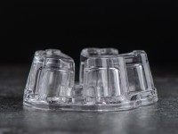 Подставка для подогрева чайника "Звезда", # 12, стекло, 14х5 см.