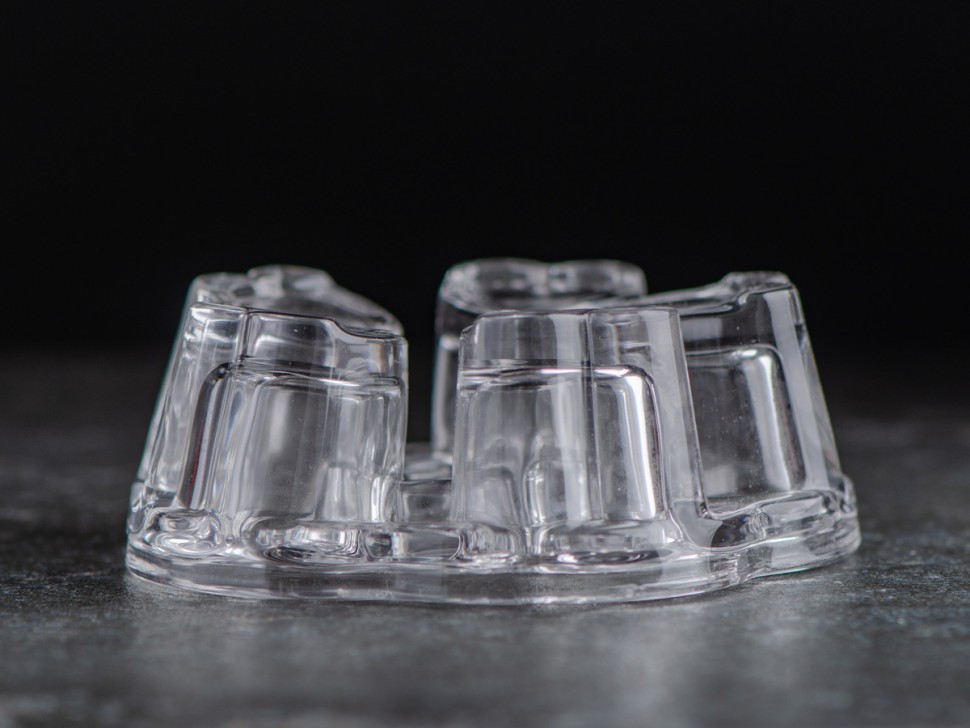 Подставка для подогрева чайника "Звезда", # 12, стекло, 14х5 см.