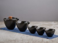 Набор посуды походный #128, керамика , 6 предметов.