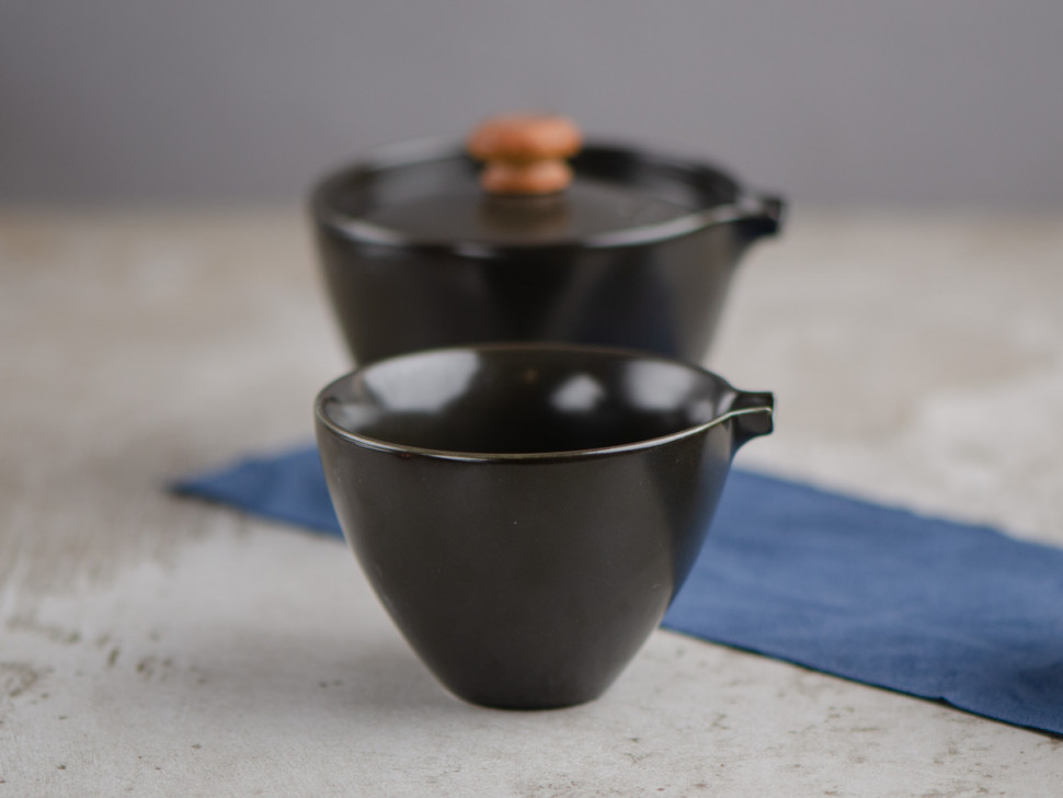 Набор посуды походный #128, керамика , 6 предметов.