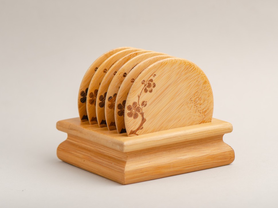 Подставка для пиалы #23,  11х11х10 см.