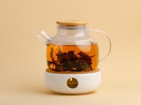 Подставка для подогрева чайника, # 13, керамика, 15х6 см.