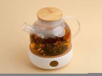 Подставка для подогрева чайника, # 13, керамика, 15х6 см.