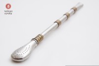 Бомбижья (бомбилья) для мате #23, 20 см., нержавеющая сталь Бомбижья (бомбилья) для мате #23, 20 см., нержавеющая сталь