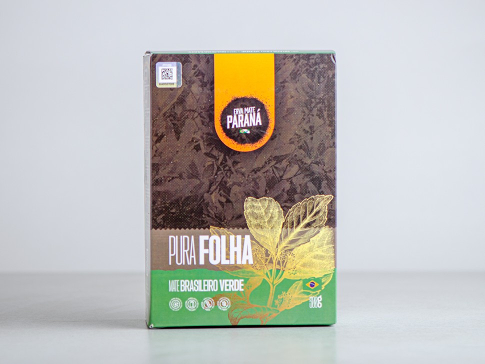 Йерба Мате "Erva Mate Parana" Loose Green Yerba,  Крафтовый мате, Бразилия, 500 г.