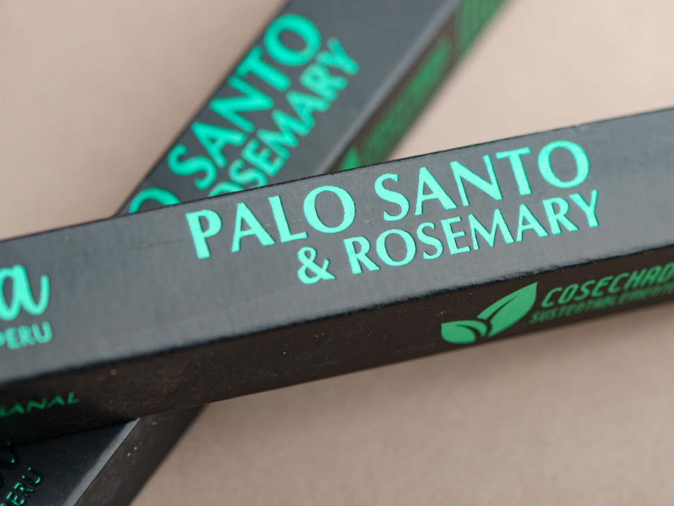 Благовоние ISPALLA Пало Cанто и Розмарин,  10 палочек (15 г.)