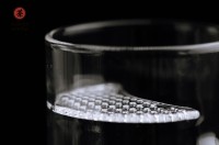 Супер кружка для сидения за компом #1 (стакан с ситом), до сита 280 мл., полный 345 мл. стекло.