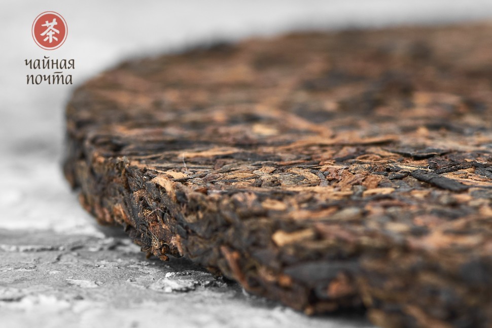 Шу пуэр "Круглая Шоколадка" (Бан Чжан Гу Шу), 2006г., 180г.