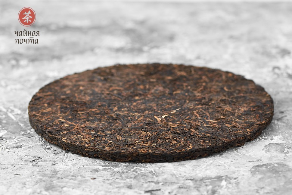 Шу пуэр "Круглая Шоколадка" (Бан Чжан Гу Шу), 2006г., 180г.