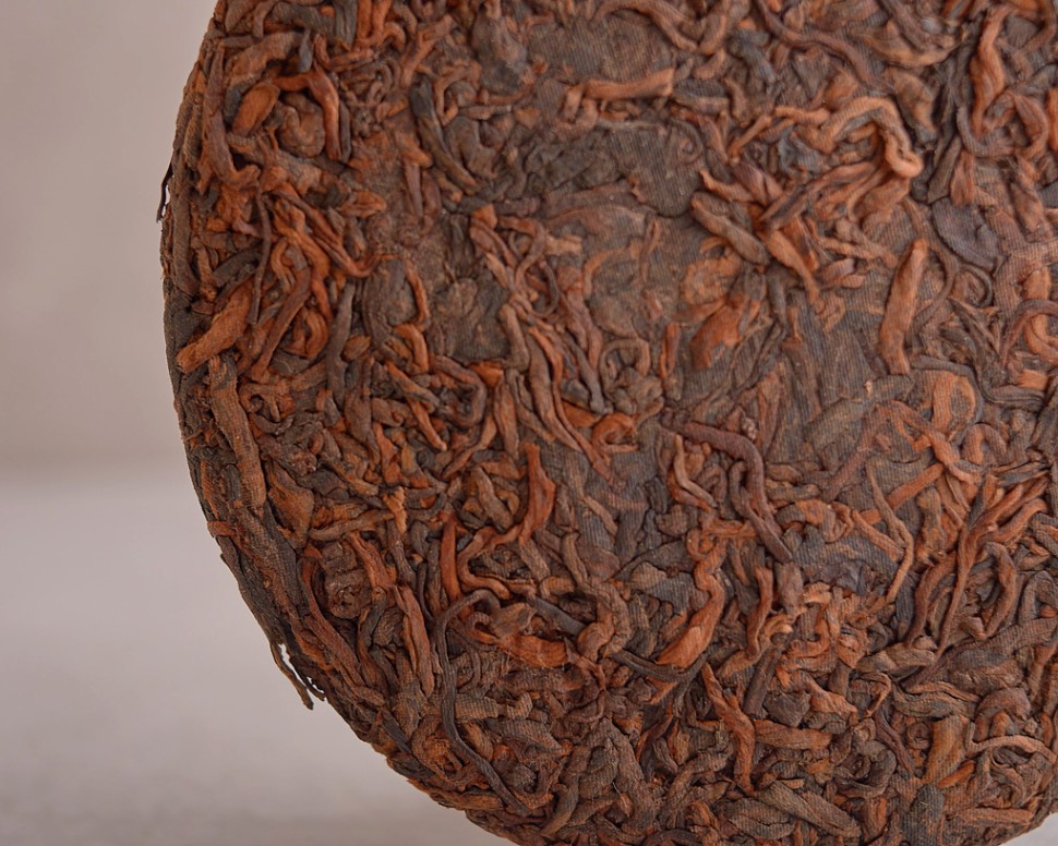 Шу пуэр "Бай Чжи Бин", от тетушки Мин, 2017г., 200 г.