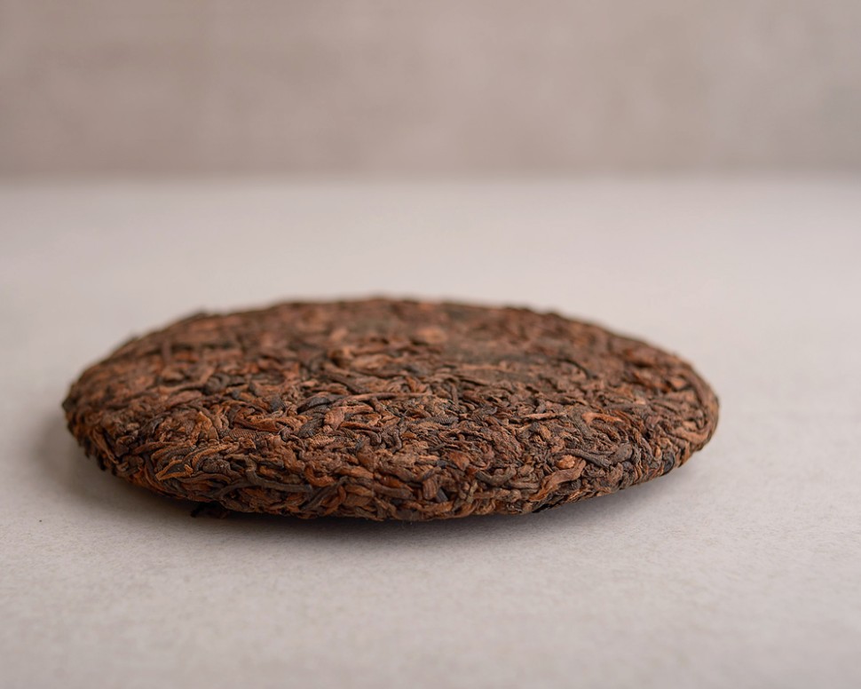 Шу пуэр "Бай Чжи Бин", от тетушки Мин, 2017г., 200 г.