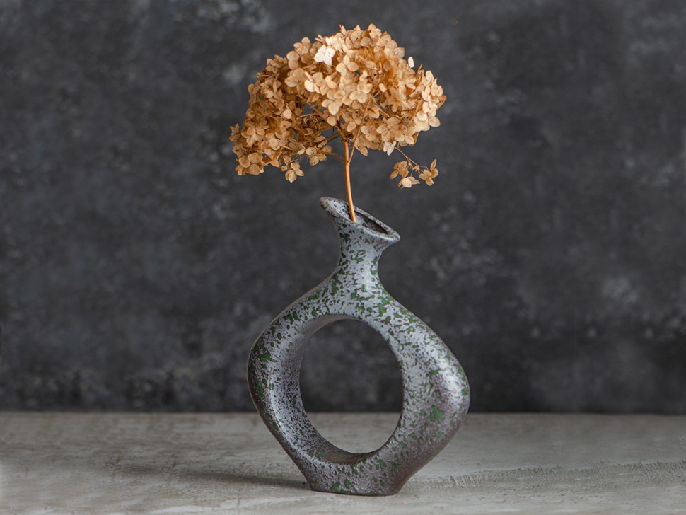 Вазочка #19, керамика, 22 см.