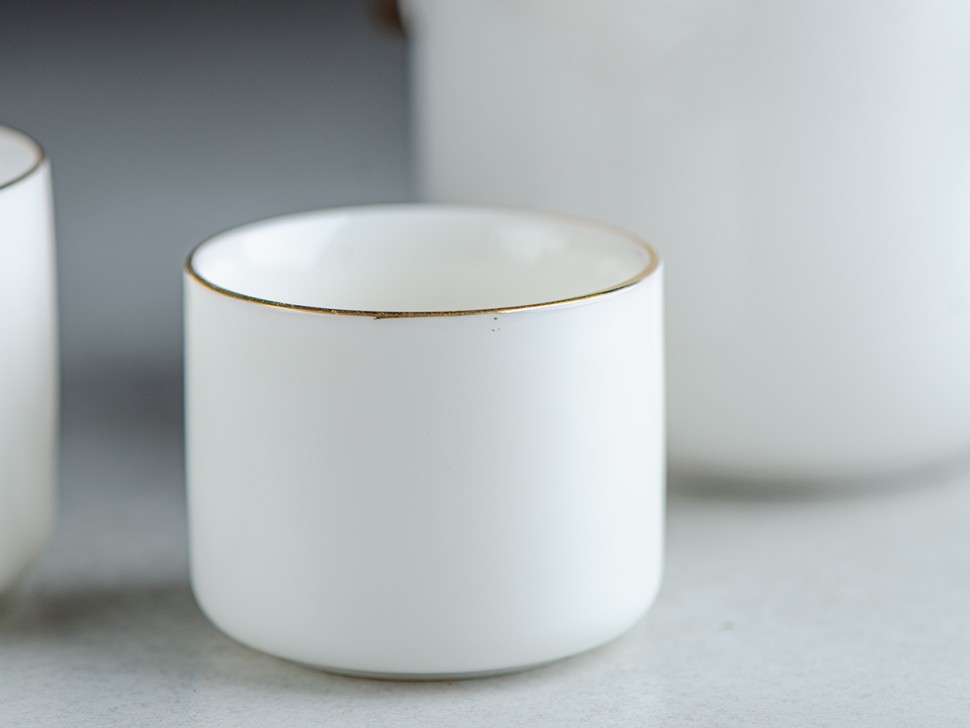 Набор посуды походный #200, керамика , 3 предмета.