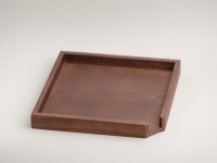 Доска для разделки Пуэра, венге, 24х24х3 см.
