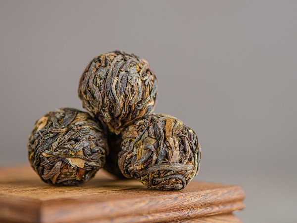 Шэн пуэр "Сигуй Лун Чжу", 2023г., в шариках