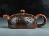 Чайник #1541, 160 мл., циньчжоуская керамика.