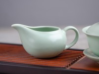 Набор посуды #163, керамика Жу Яо, 9 предметов