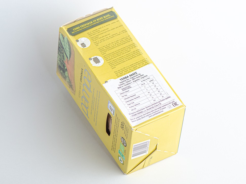 Йерба Мате "Pampa", Organica, Intenso 500г. Аргентина.