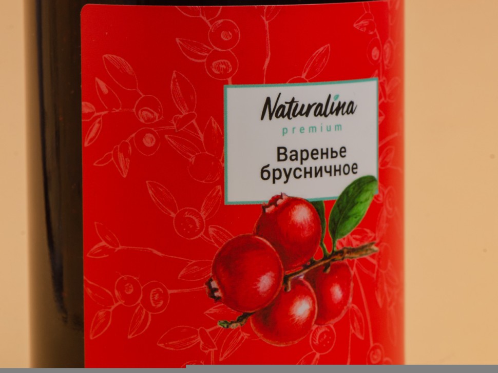 Варенье из брусники, 400 г.