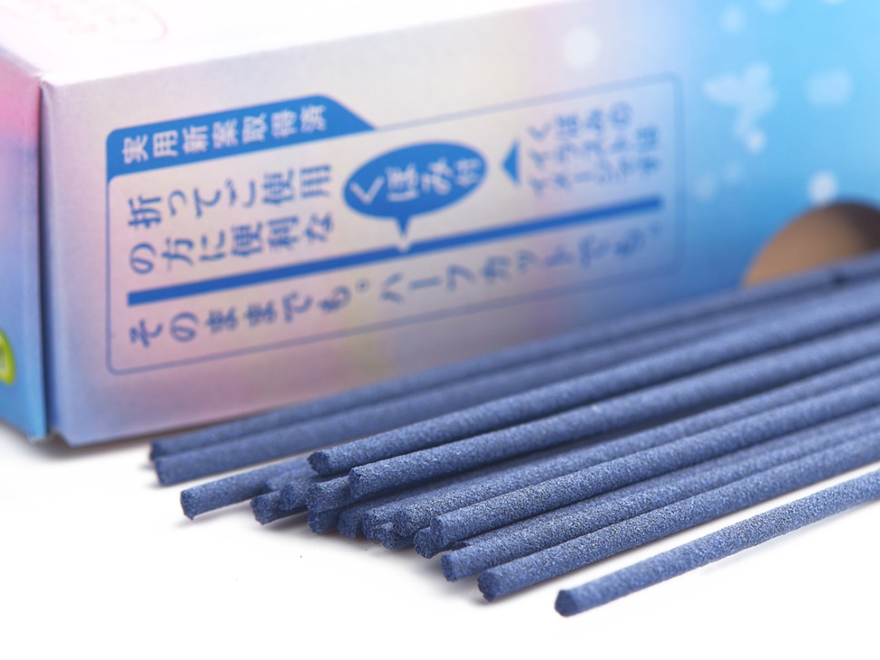 Японское благовоние Gentle time Sky fragrance (Бергамот, лимон, розмарин), 260 штук