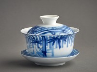 Гайвань #391, 165 мл, фарфор, ручная роспись.