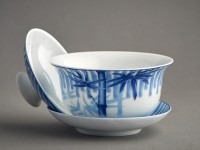 Гайвань #391, 165 мл, фарфор, ручная роспись.