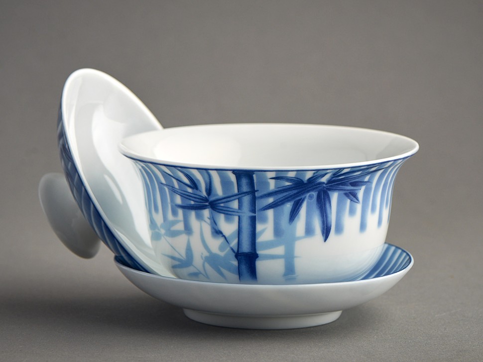 Гайвань #391, 165 мл, фарфор, ручная роспись.