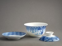 Гайвань #391, 165 мл, фарфор, ручная роспись.