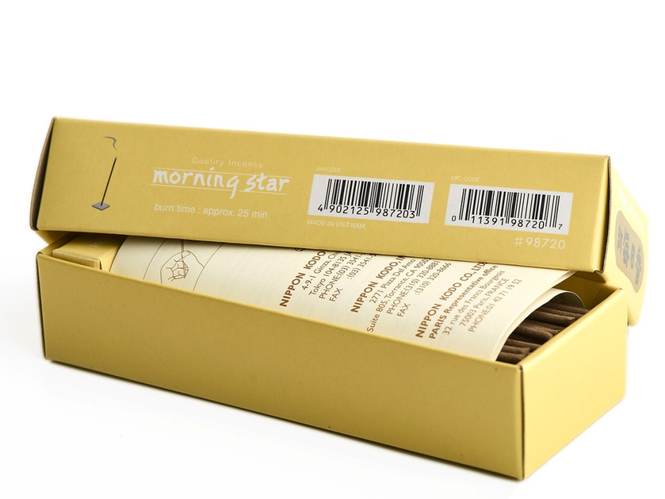 Японское благовоние Morning Star Vanilla (Ваниль), 200 штук