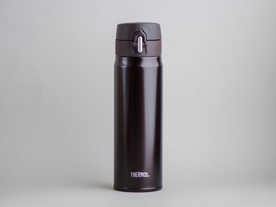 Термокружка #53, THERMOS JOH-500 BW 500 мл., коричневая.