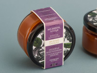 Мёд натуральный, "С Черноплодной Рябиной" 250 г. Мёд натуральный, "С Черноплодной Рябиной" 250 г.