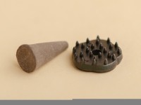 Японское благовоние KAY Aloeswood Cone (Алойное дерево), 12 конусов + подставка