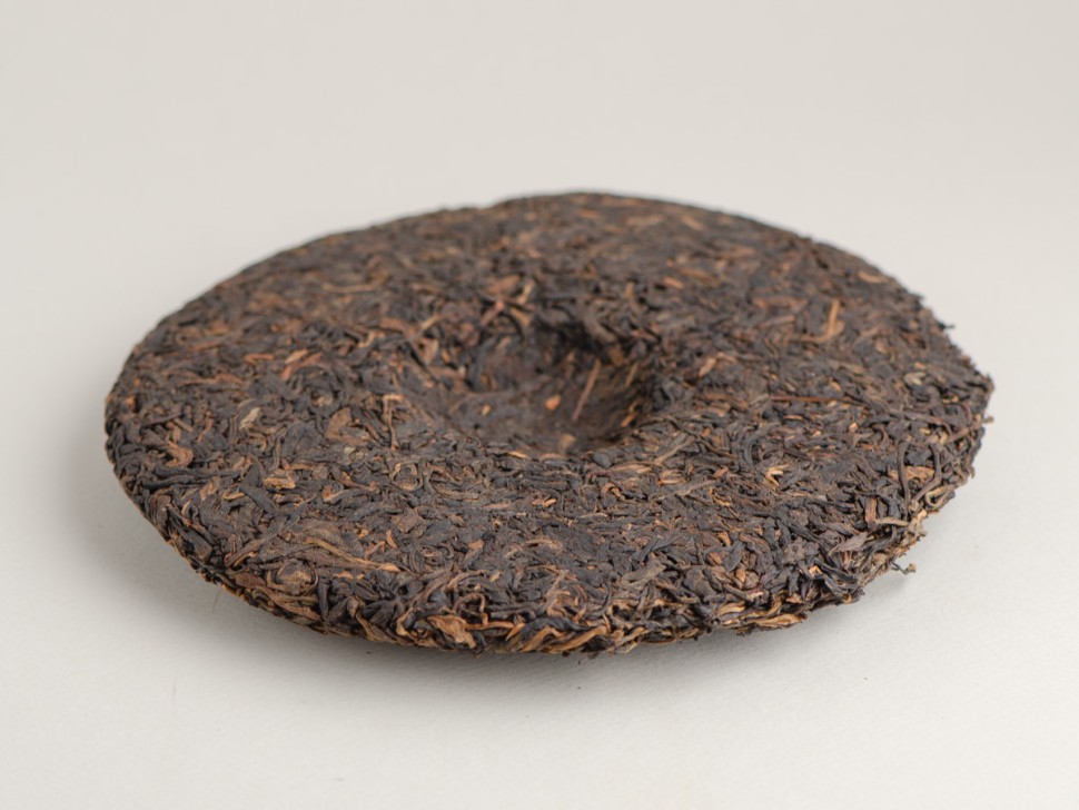 Шэн пуэр "Чжун Ча, Зелёная печать", 2007 г., 380г.