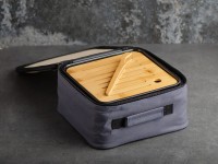 Набор посуды походный (Набор для чайной церемонии) #121, фарфор, 9 предметов.