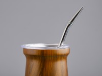 Матешница (калабас, калебас) #448, "Дерево" металлический с крышкой 250 мл. Матешница (калабас, калебас) #448, "Дерево" металлический с крышкой 250 мл.