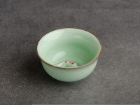 Пиала #1543 "С Рыбками", 45 мл., керамика