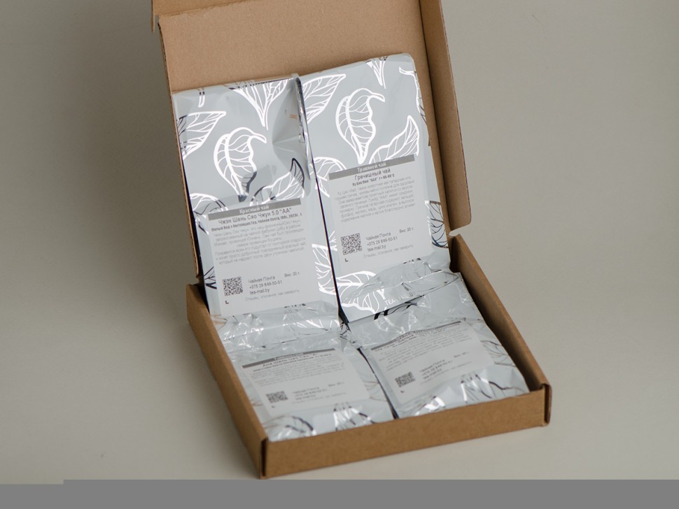 Набор чая "Попробуй что-то новое" (Приглашение на церемонию Пин Ча + 4 чая)