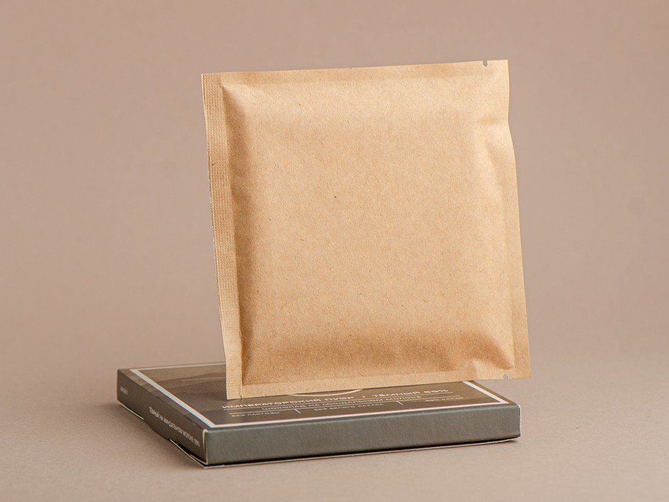 Шоколад Amavi «На миндальном молоке ИМПЕРАТОРСКИЙ ПУЭР ТЁМНЫЙ» 50 г.