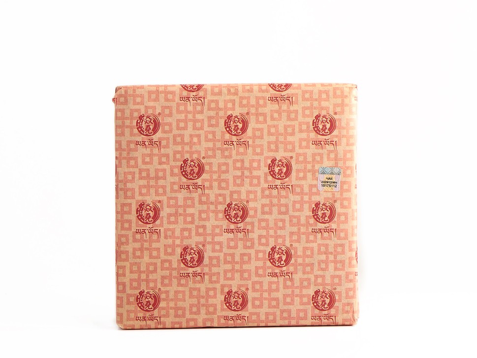 Хэй Ча "Цзан Мин Чжен Пин" "АА" (Тибетский Кирпич), 2015 г., 600г.