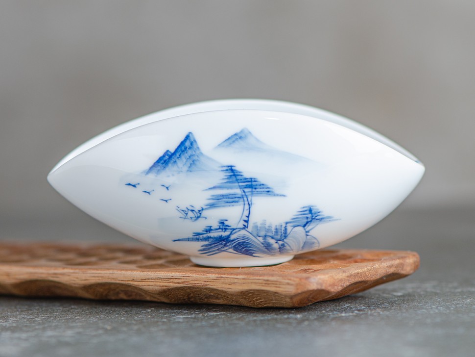 Чахэ #101, фарфор, 12х7 см.