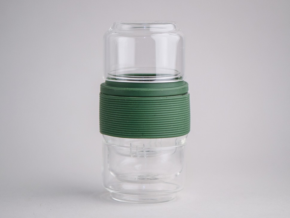 Набор посуды походный #174, стекло, 3 предмета.