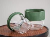 Набор посуды походный #174, стекло, 3 предмета.